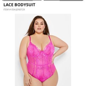 Ashley Stewart Lace Bodysuit - 3x